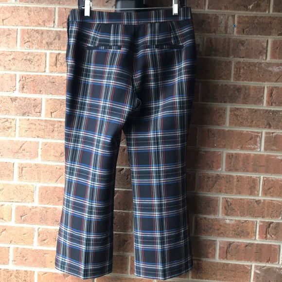 Zara checked cropped pants; size 6. - Picture 5 of 8
